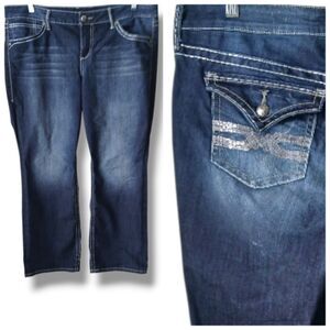 TORRID Denim Jeans Dark Wash Size 18